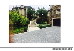 沈陽藍山墅項目景觀綠化工程